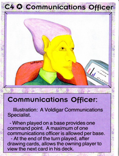 Communications officer 1995 - c4,